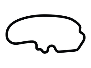 Texas World Speedway 1.8 Mile Decal