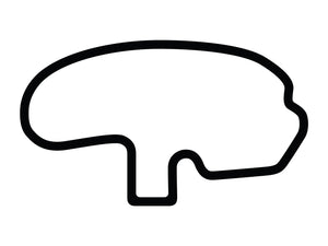 Texas World Speedway 1.9 Mile A Decal