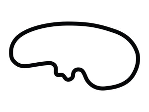 Texas World Speedway 1.9 Mile B Decal