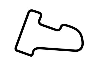 Hutchinson Island Race Track Decal