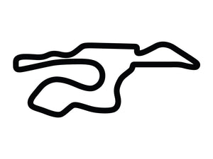 Sonoma Raceway (Infineon) AMA Course Decal