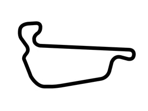 Adams Motorsports Park Standard Course Decal