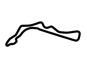 Most Autodrom Full Course Decal