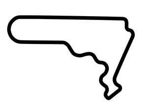 Autodromo Hermanos Rodriguez GP Circuit Decal