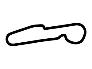 Leipzig Porsche Testing Centre 'B' Circuit Decal