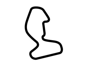 Bedford Autodrome East Circuit Decal