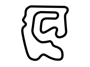 Bresse Circuit Kart Track Decal