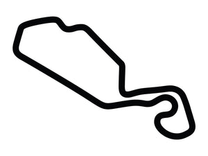 New Jersey Motorsports Park Thunderbolt with Chicane 2 Decal