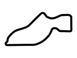 Sebring International Raceway Club Course Decal