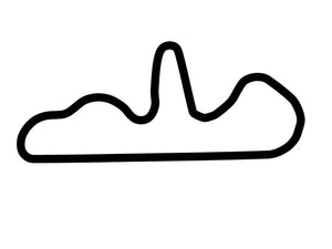 Dijon-Prenois GP Circuit Decal