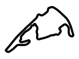 Virginia International Raceway Grand East Course Decal