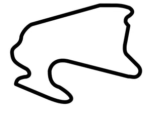 EuroSpeedway Lausitz 3.2km Circuit Decal