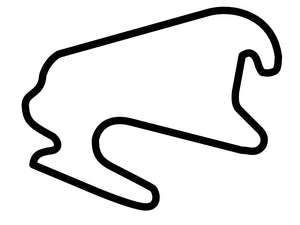 EuroSpeedway Lausitz 3.4km Circuit Decal