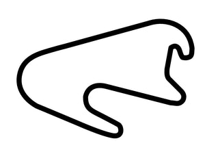 EuroSpeedway Lausitz 3.4km T1 Circuit Decal