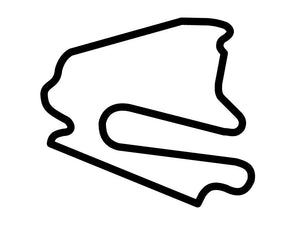 EuroSpeedway Lausitz 4.3km Circuit Decal