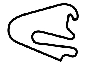 EuroSpeedway Lausitz 4.5km T1 Circuit Decal