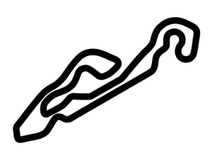 National Corvette Museum Motorsports Park Grand Full Course With Chicane Decal