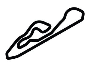 National Corvette Museum Motorsports Park Grand Max Course Decal