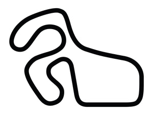 Charlotte Motor Speedway Infield Course Decal