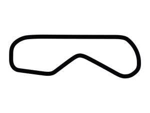 Las Vegas Motor Speedway Infield Course Short Decal