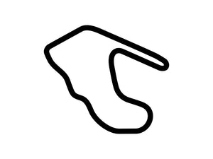 Ingliston Racing Circuit 1.651km Decal