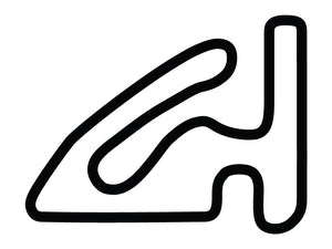 Willow Springs Kart Track Decal