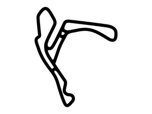 Atlanta Motorsports Park Kart Track Decal