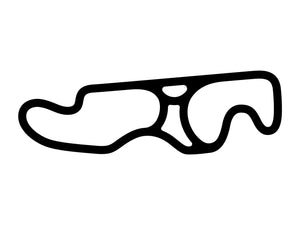 Monticello Motor Club Kart Course Decal
