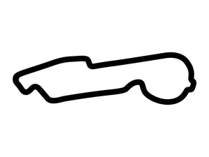 Leipzig Porsche Testing Centre Kleiner Circuit Decal