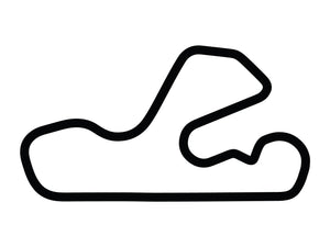 Putnam Park Long Road Course with Chicane A Decal