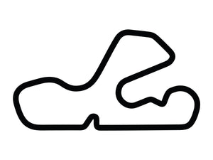 Putnam Park Long Road Course with Chicane A and Loop Decal