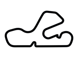 Putnam Park Long Road Course with Chicane C and Loop Decal