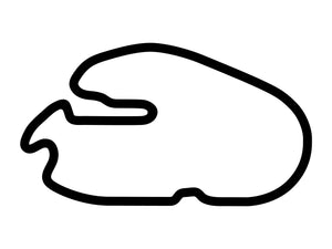 Daytona Int'l Speedway Moto Course Decal