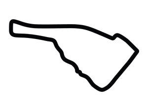 Road Atlanta MotoGP Course Decal