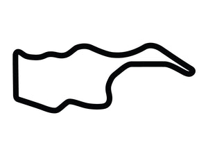 Sonoma Raceway (Infineon) NASCAR Course Decal