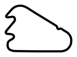 Pocono Int'l Raceway North South Option 1 Course Decal