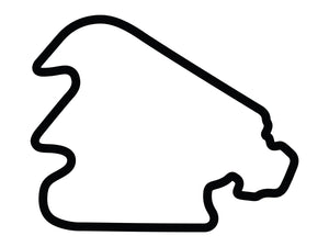 Pocono Int'l Raceway North South Option 3 Course Decal