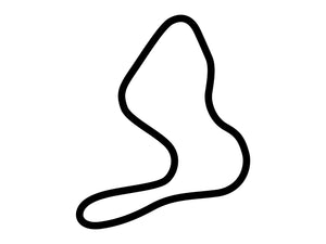 Inde Motorsports Ranch North Course Decal