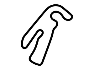 Las Vegas Motor Speedway Old Outfield Course Decal