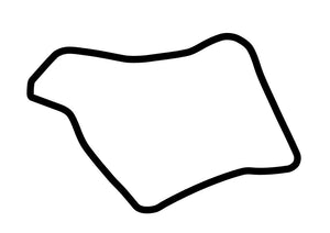 Oulton Park Fosters Circuit Decal