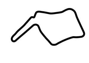 Oulton Park Island Circuit Decal