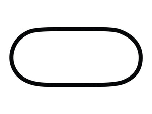 Milwaukee Mile Oval Decal