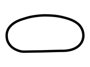 Texas World Speedway Oval Decal