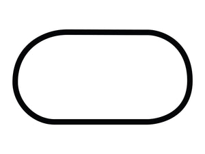 Dominion Raceway Oval Course Decal