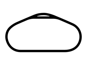 Talladega Superspeedway Tri-Oval Decal