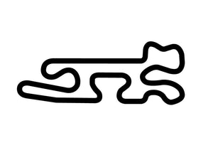 Pacific GP Motorsports Park Kart Track Decal