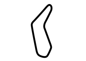 Prestwold Hall Race Track Full Circuit Decal