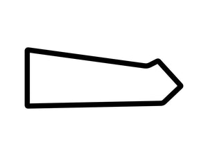 Put-in-Bay Road Race Course Decal