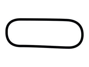 Charlotte Motor Speedway Quarter Mile Oval Course Decal