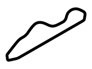 National Corvette Museum Motorsports Park Race Loop Course Decal